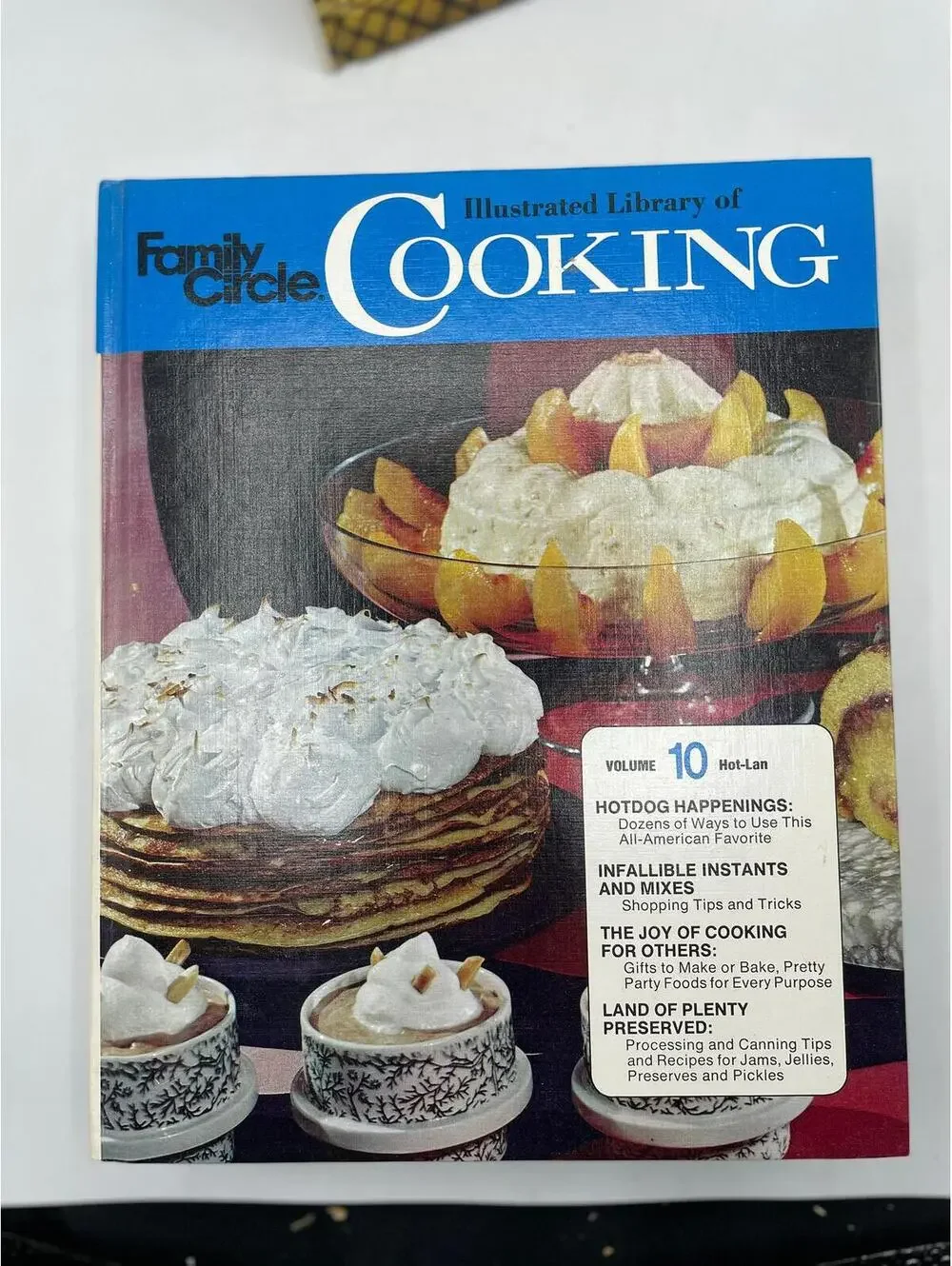 Vintage 1970s Family Circle Cookbook Set: Illustrated Cooking Library